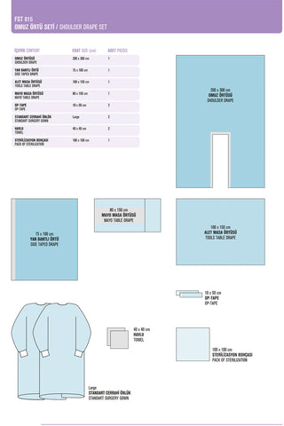 Shoulder Drape Sets